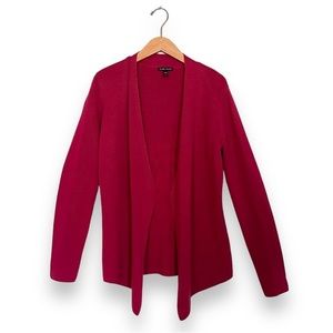 EILEEN FISHER Angle-Front Silky Tencel Cardigan